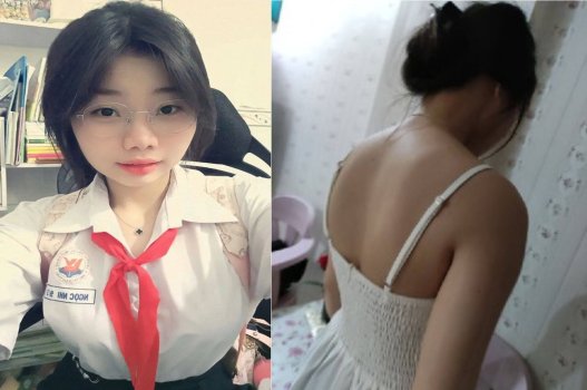 Nữ sinh dâm mới sờ ở Việt Nam đã sướng